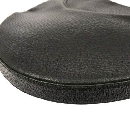 Bvlgari Black Leather Hobo Handbag