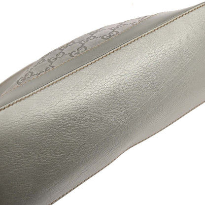 Gucci Silver Guccissima Leather Handbag