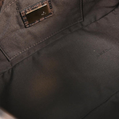 Fendi Brown PVC Zucchino Handbag