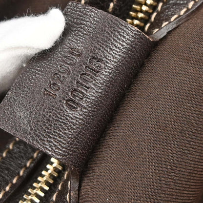 Gucci Beige Canvas GG Horsebit Handbag