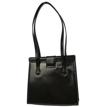 Yves Saint Laurent Black Patent Leather Handbag