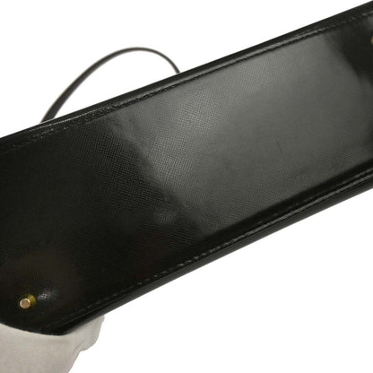 Yves Saint Laurent Black Patent Leather Handbag