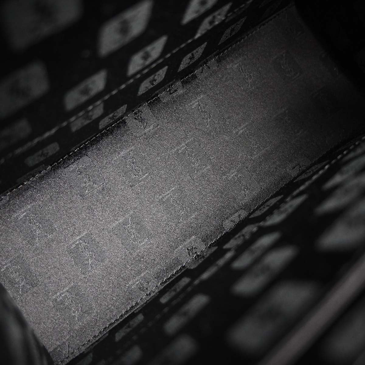 Yves Saint Laurent Black Patent Leather Handbag