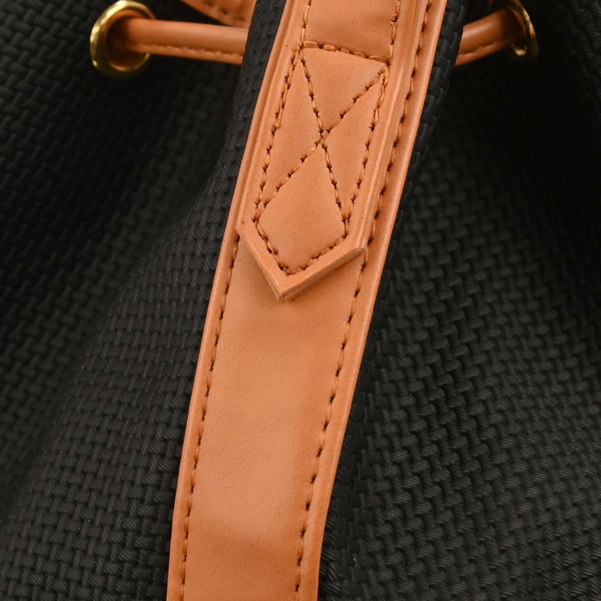 Yves Saint Laurent Black Canvas Shoulder Bag