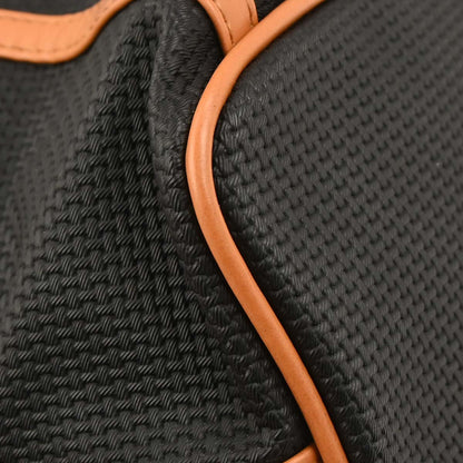 Yves Saint Laurent Black Canvas Shoulder Bag