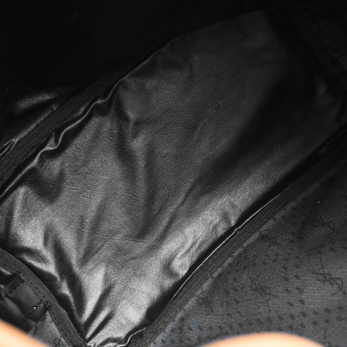 Yves Saint Laurent Black Canvas Shoulder Bag