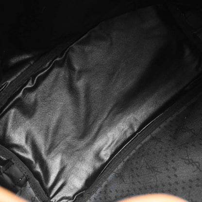 Yves Saint Laurent Black Canvas Shoulder Bag