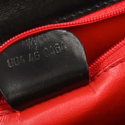 Gucci Black Leather Bamboo Shoulder Bag