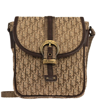 Christian Dior Beige Trotter Shoulder Bag