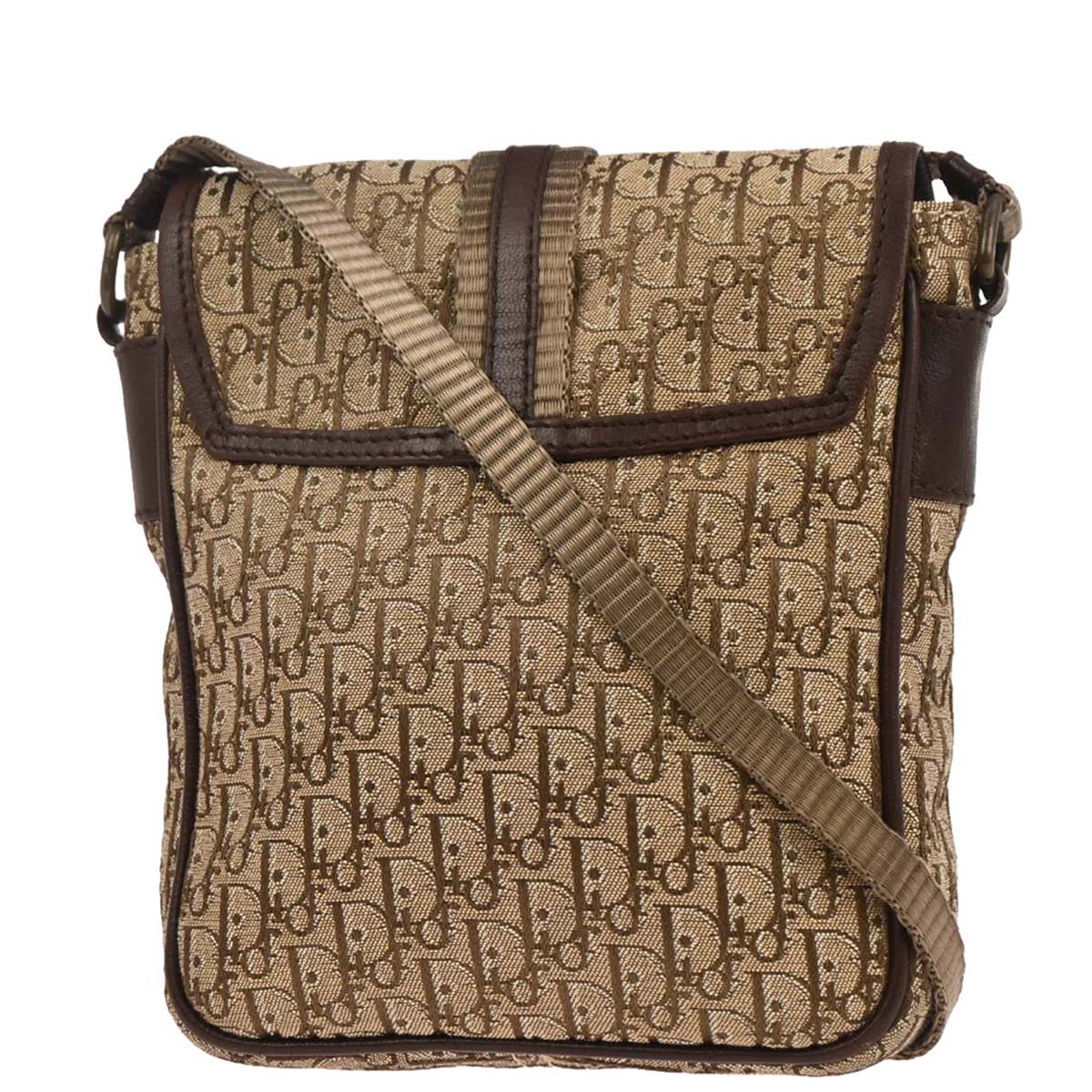 Christian Dior Beige Trotter Shoulder Bag