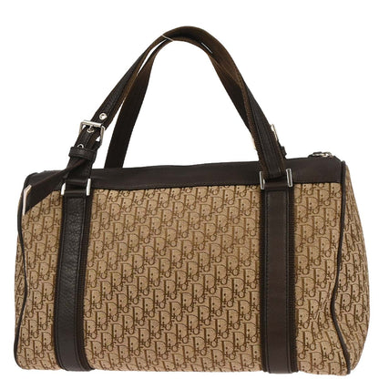 Christian Dior Brown Beige Street Chic Trotter Handbag