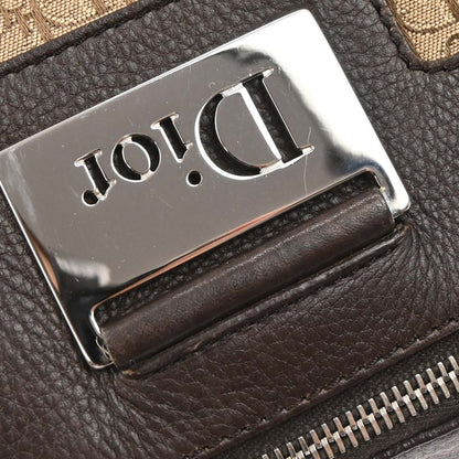 Christian Dior Brown Beige Street Chic Trotter Handbag