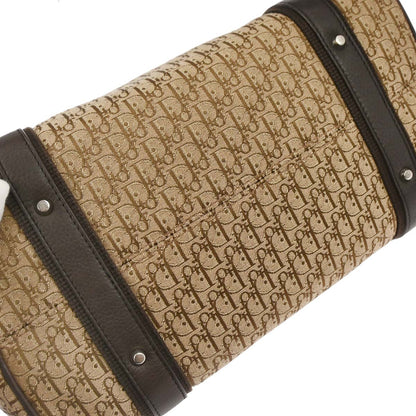 Christian Dior Brown Beige Street Chic Trotter Handbag