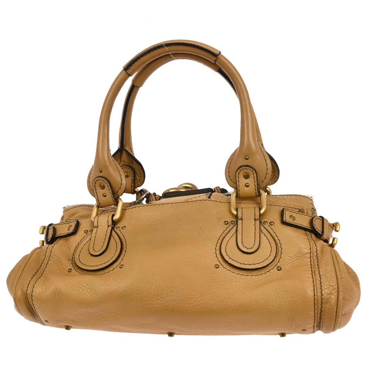 Chloe Light Brown Paddington Medium Handbag