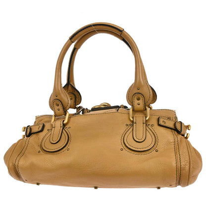 Chloe Light Brown Paddington Medium Handbag
