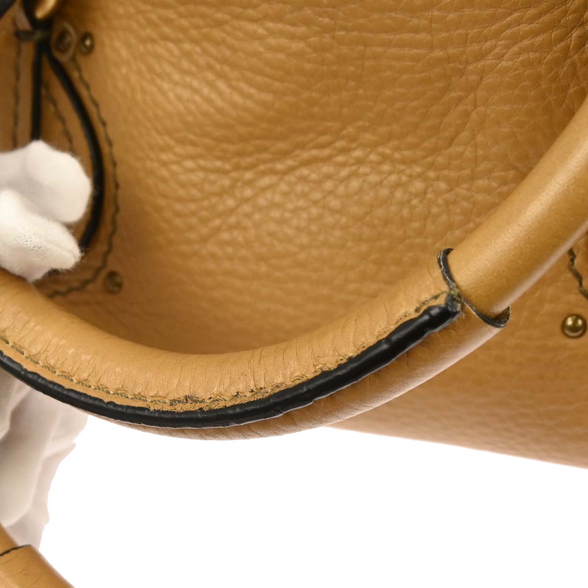 Chloe Light Brown Paddington Medium Handbag