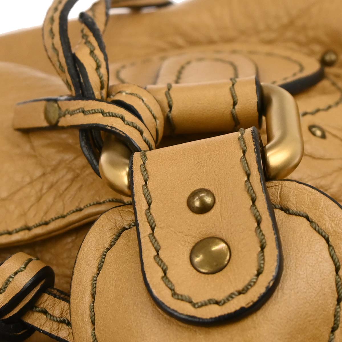 Chloe Light Brown Paddington Medium Handbag