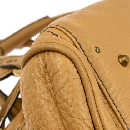 Chloe Light Brown Paddington Medium Handbag
