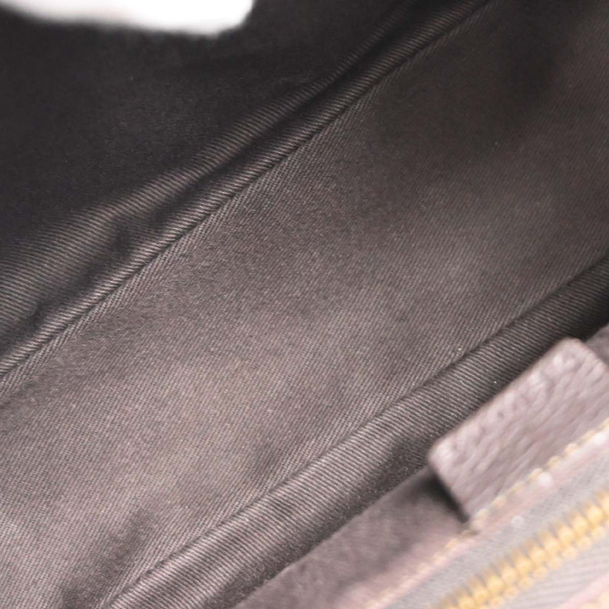 Celine Brown Canvas Macadam Handbag