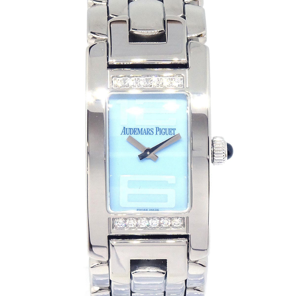 Audemars Piguet Promesse Ref.67259ST Quartz Watch SS Diamond