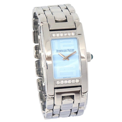 Audemars Piguet Promesse Ref.67259ST Quartz Watch SS Diamond