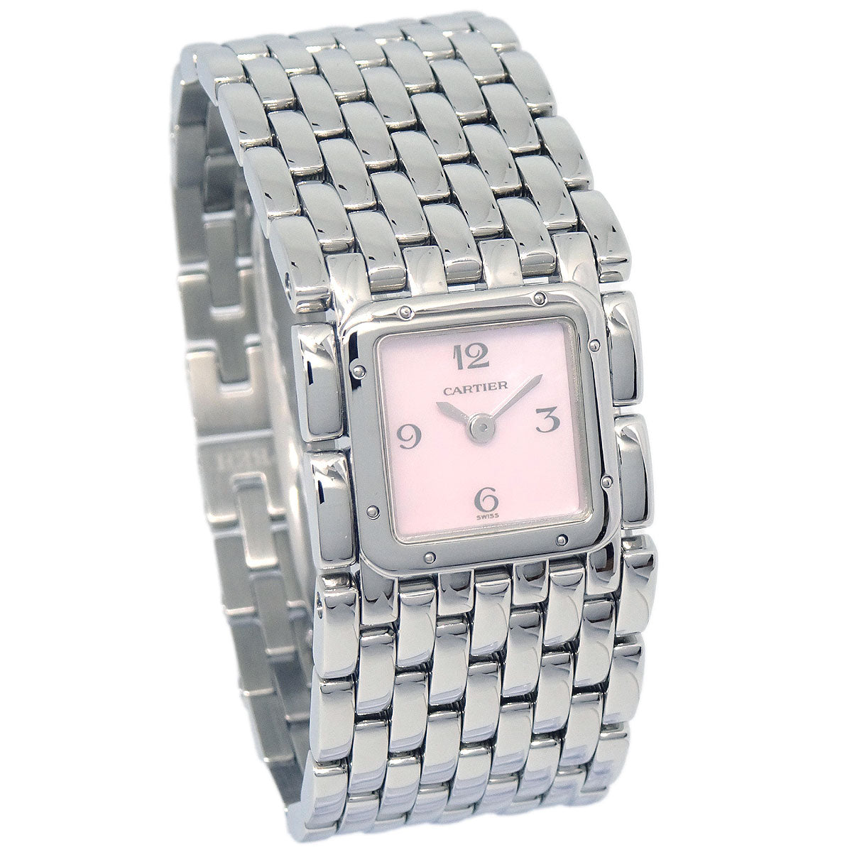 Cartier Panthere Ruban Ref.2420 Quartz Watch SS