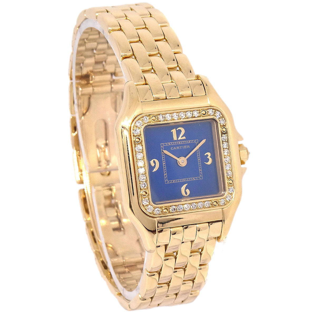 Cartier Panthere SM Ref.8057915 Quartz Watch 18KYG Diamond