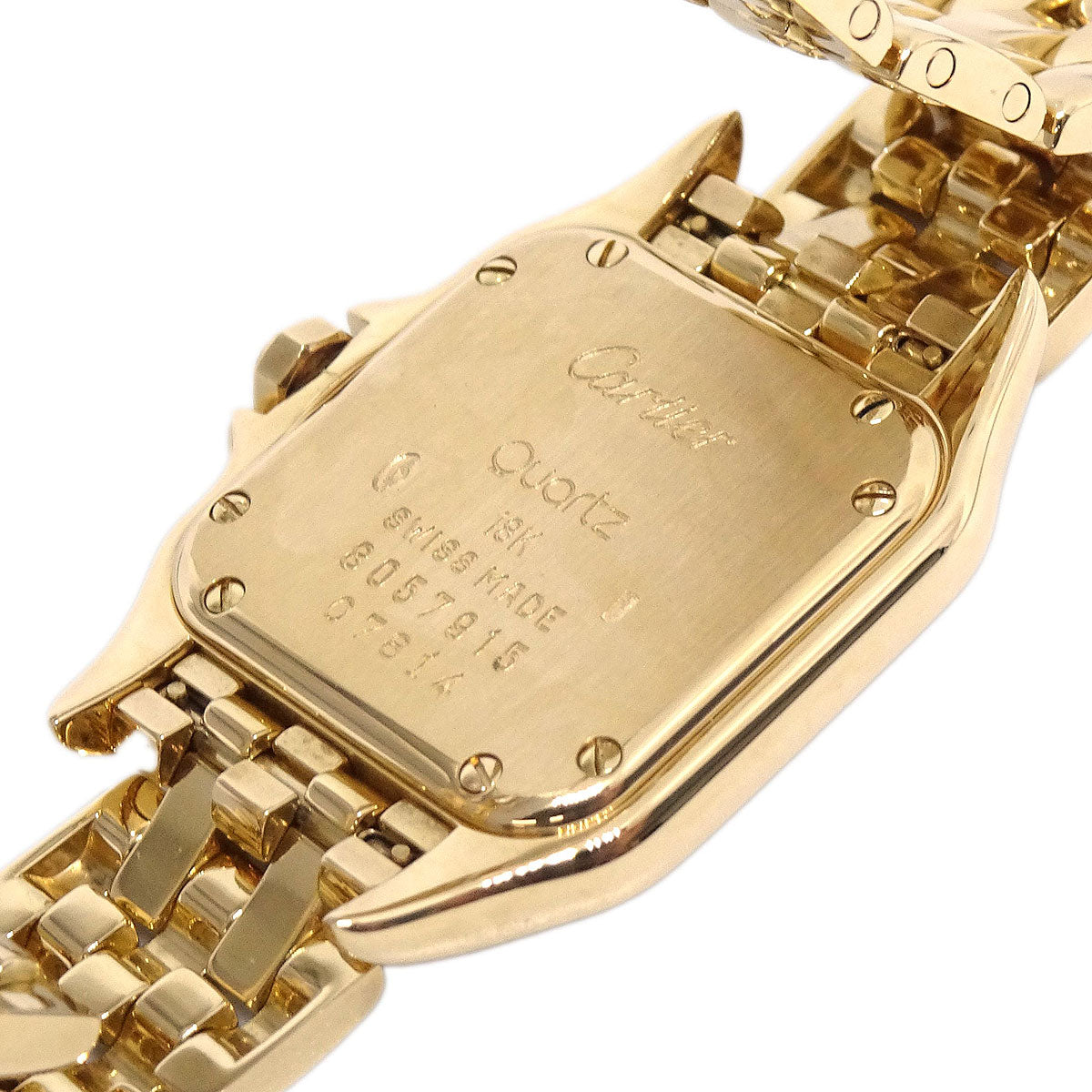 Cartier Panthere SM Ref.8057915 Quartz Watch 18KYG Diamond