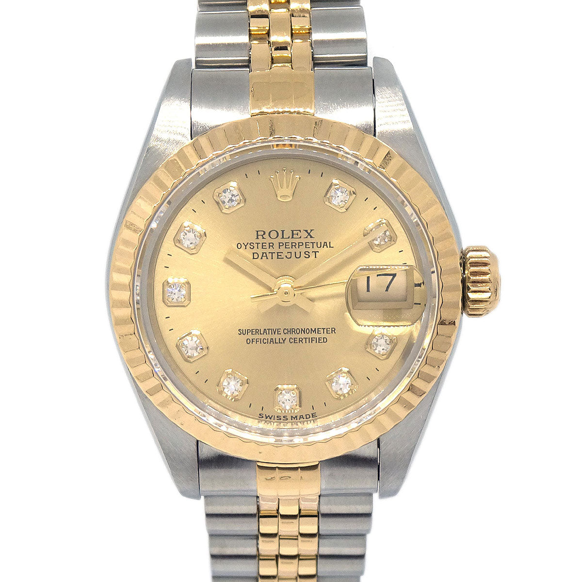 Rolex Oyster Perpetual Datejust 26mm Ref.69173G Self-winding Watch SS 18K