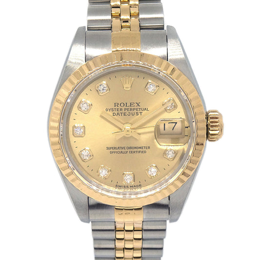 Rolex Oyster Perpetual Datejust 26mm Ref.69173G Self-winding Watch SS 18K