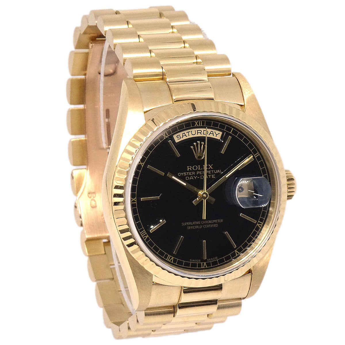 Rolex Oyster Perpetual Day-Date 36mm Ref.18238 Watch 18KYG – AMORE