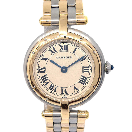 Cartier Panthere Vendome SM Ref.1057920 Quartz Watch 18KYG SS