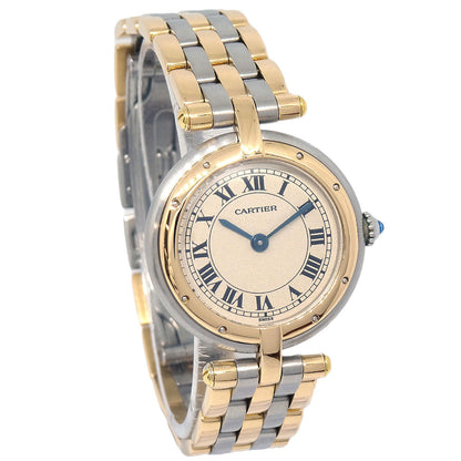 Cartier Panthere Vendome SM Ref.1057920 Quartz Watch 18KYG SS