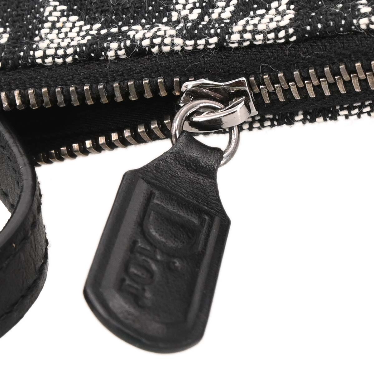 Christian Dior Black Trotter Saddle Handbag