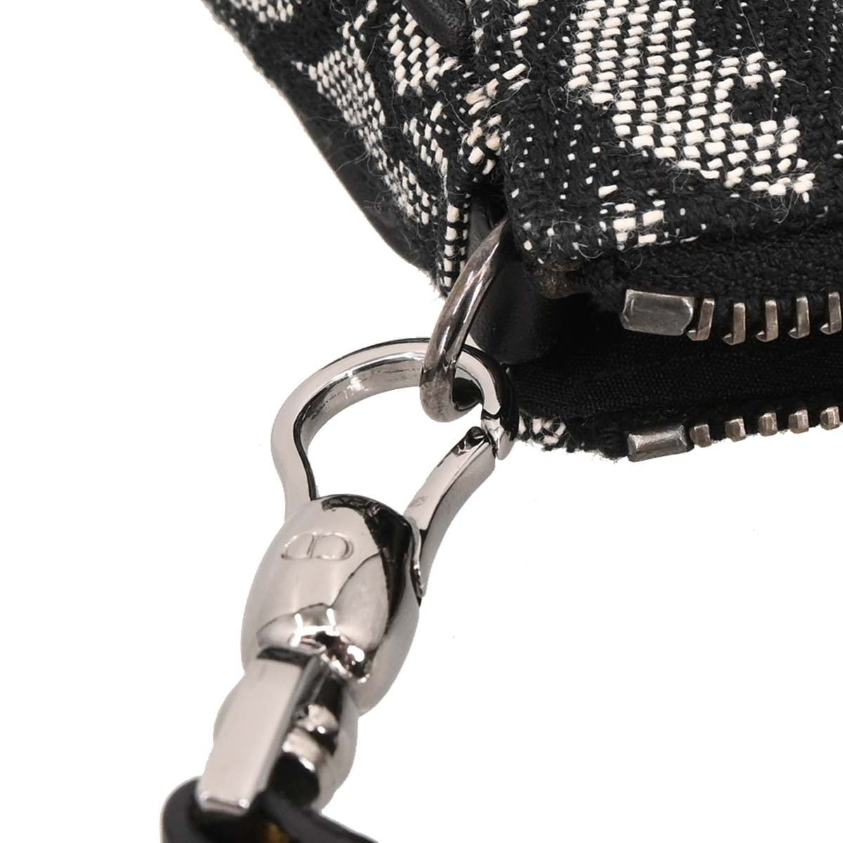 Christian Dior Black Trotter Saddle Handbag