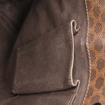 Celine * Brown Macadam Tote Handbag