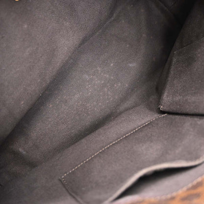 Celine * Brown Macadam Tote Handbag