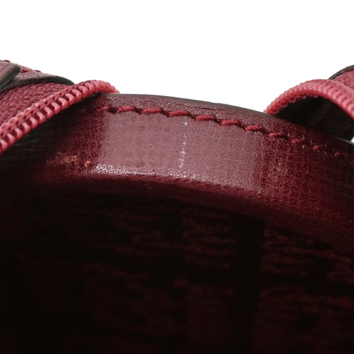 Cartier Bordeaux Leather 2way Shoulder Handbag