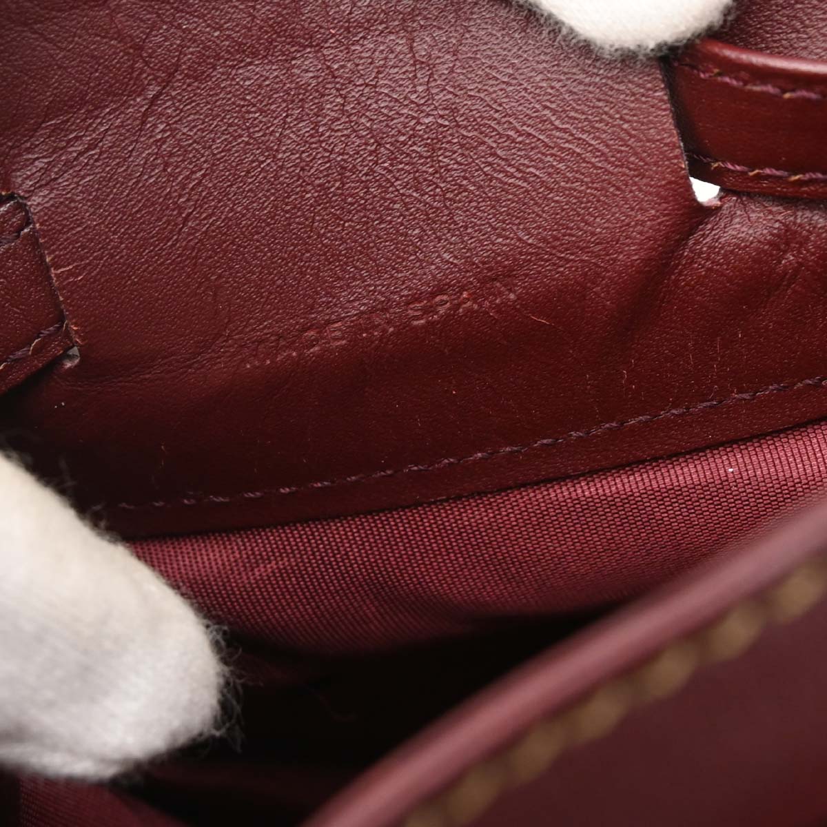 Cartier Bordeaux Leather Must de Cartier Shoulder Bag