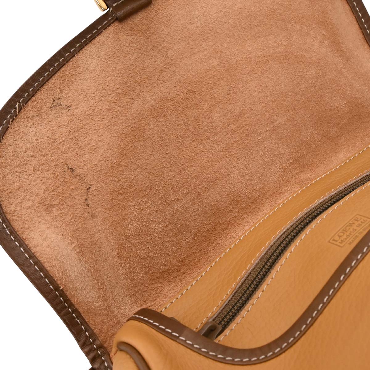 Loewe Brown Leather Shoulder Bag