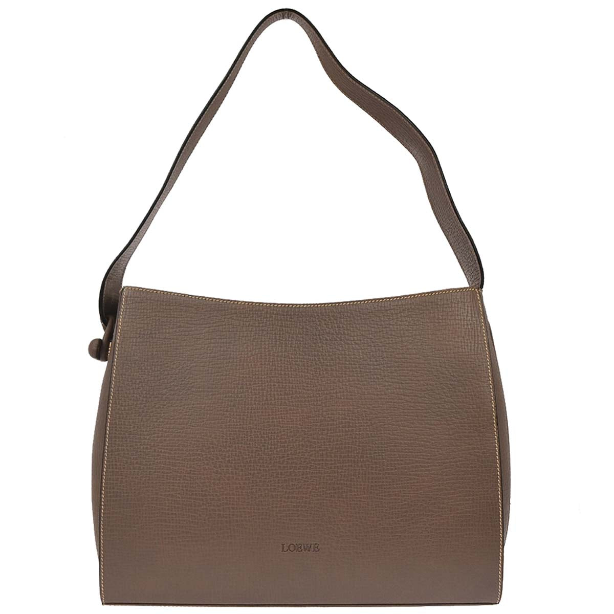 Loewe Brown Leather Handbag