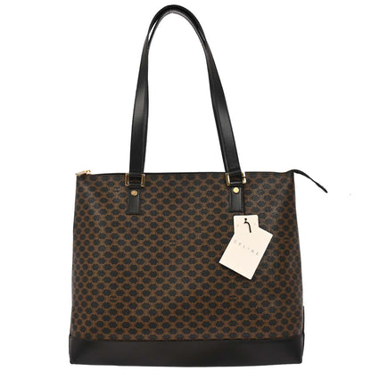 Celine Black Macadam Tote Handbag