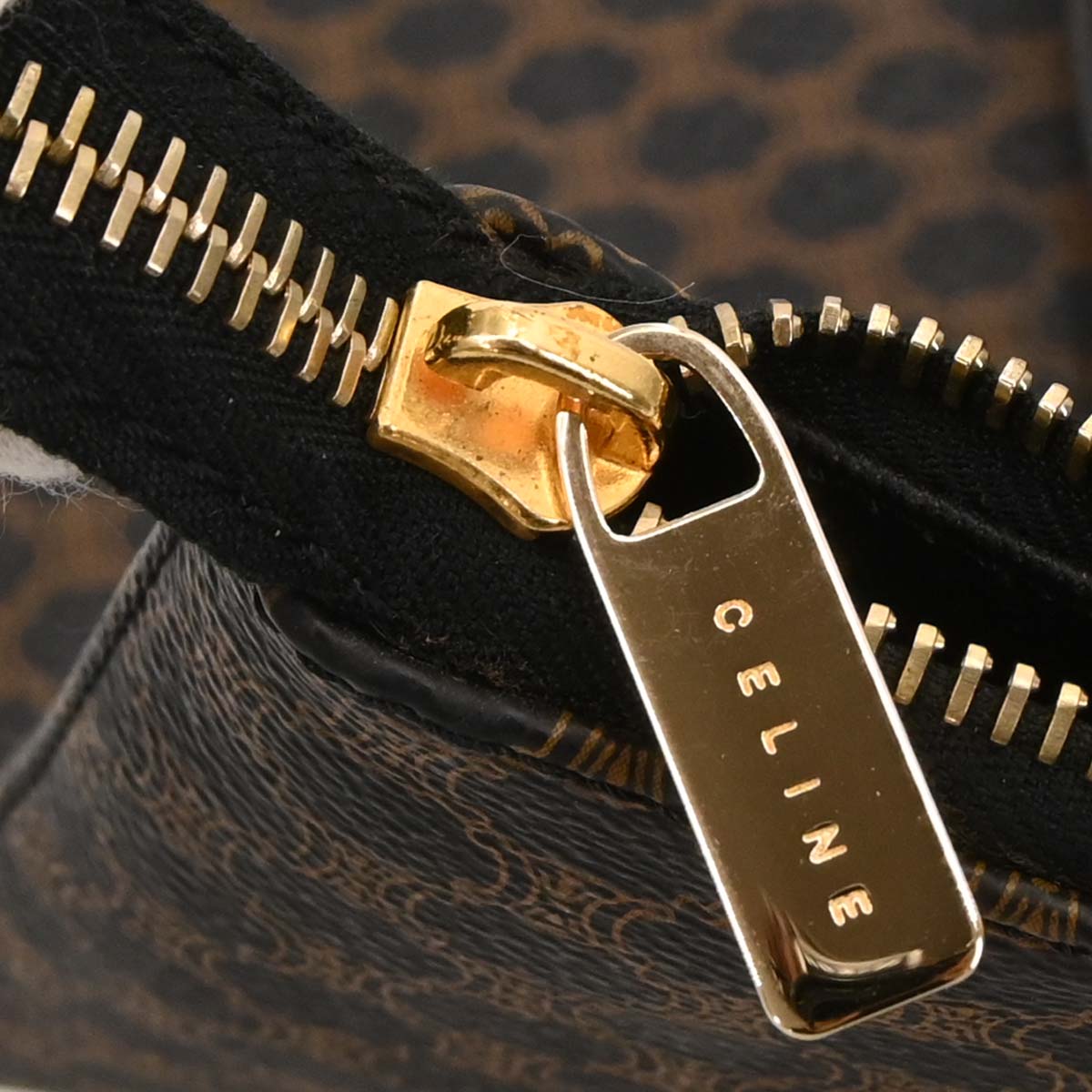 Celine Black Macadam Tote Handbag