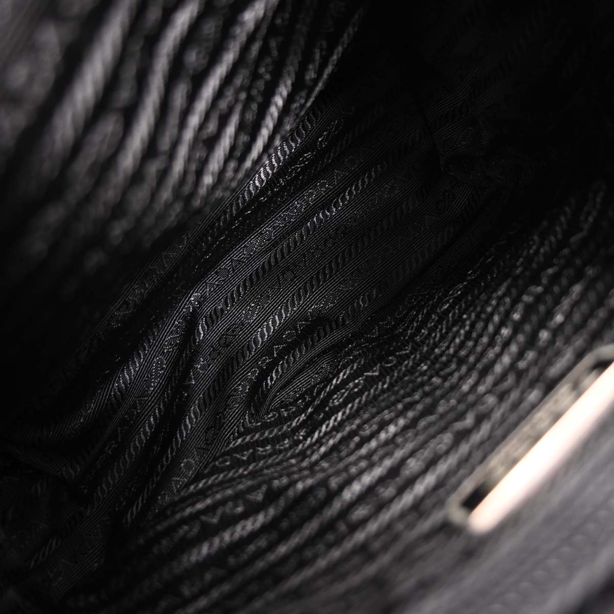 Prada Black Nylon Shoulder Bag