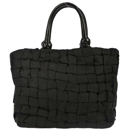 Prada Black Nylon Tote Handbag