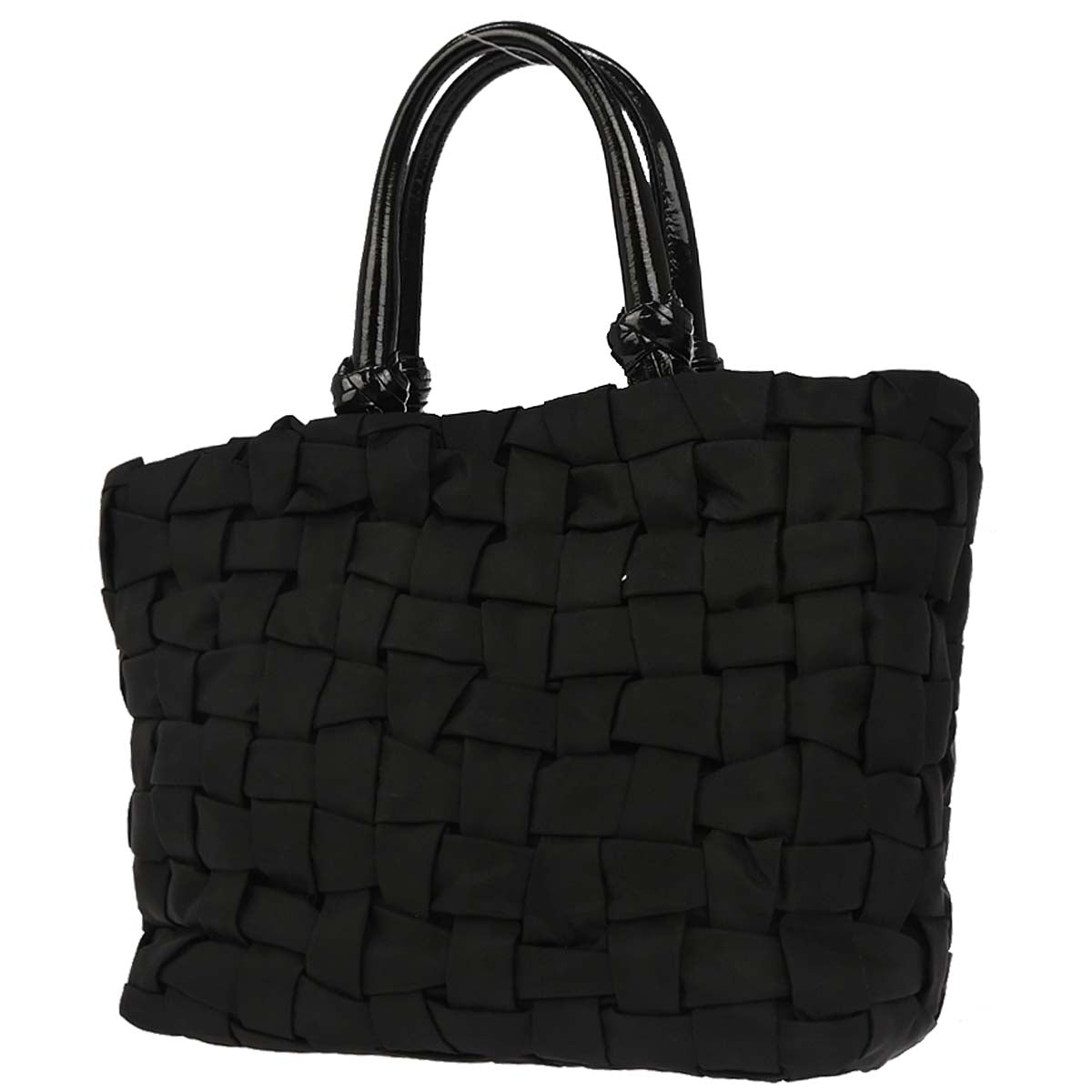 Prada Black Nylon Tote Handbag
