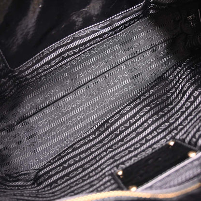 Prada Black Nylon Tote Handbag