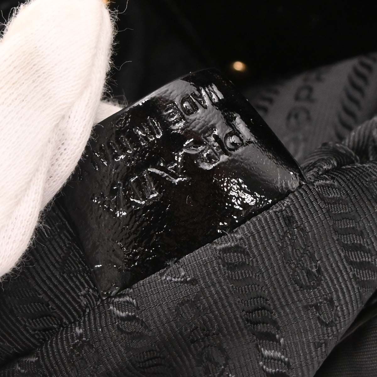 Prada Black Nylon Tote Handbag