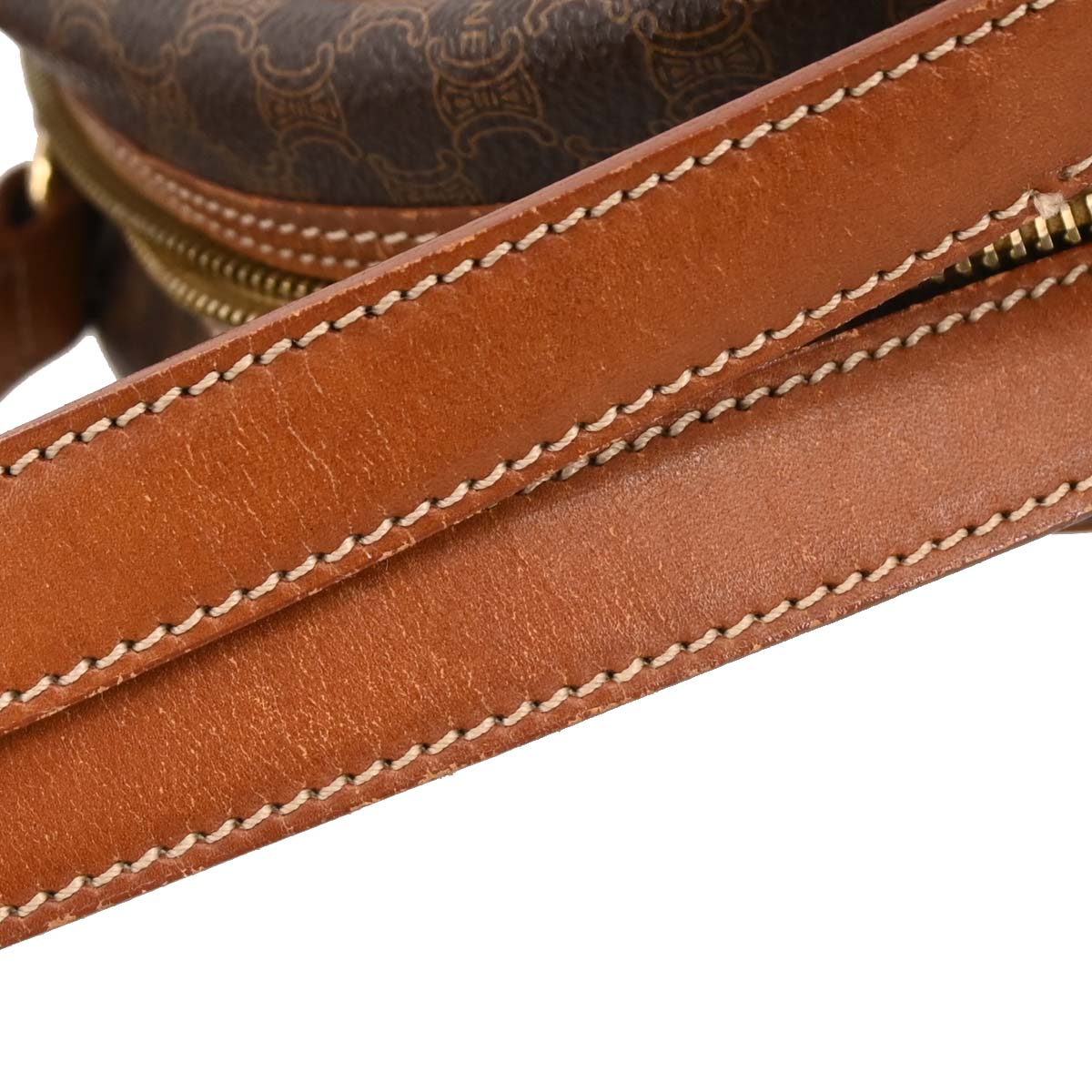 Celine Brown Macadam Handbag