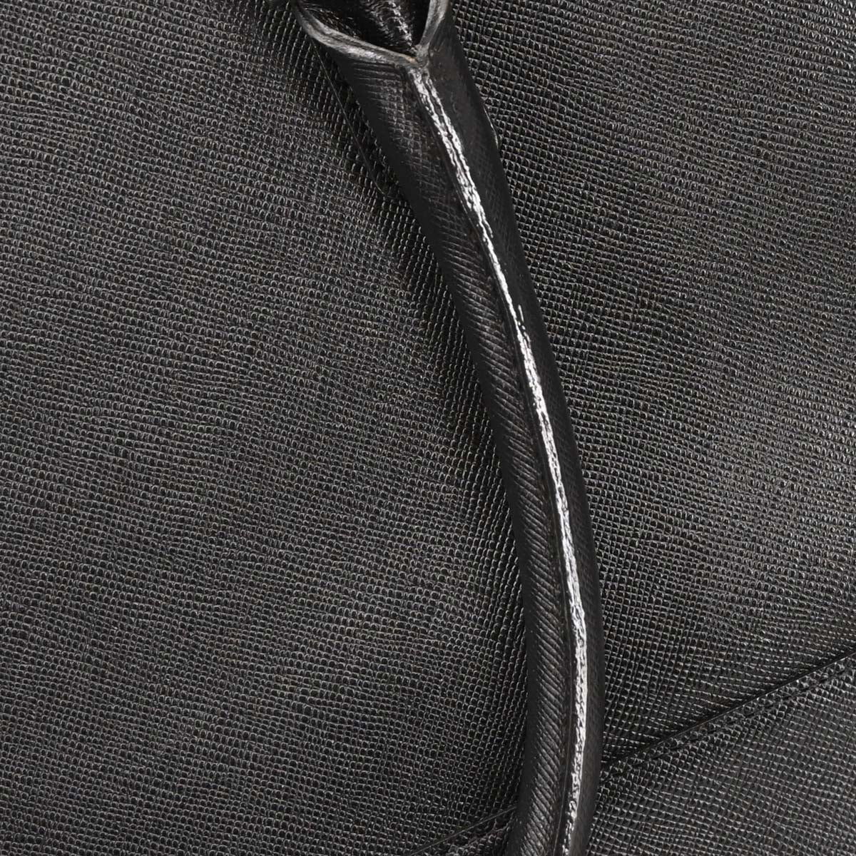 Burberry Black Leather Tote Handbag